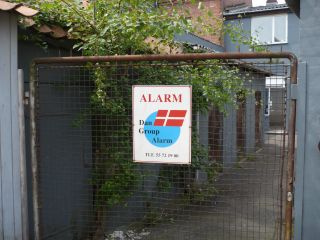 en ejendom med alarmer fra Dan Group Alarm